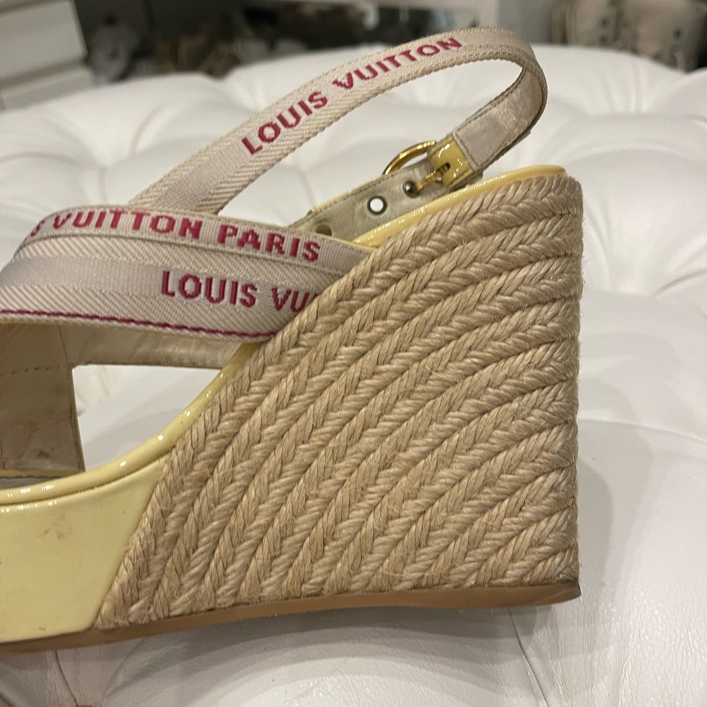 Authentic Louis Vuitton Wedges - Picture 5 of 8
